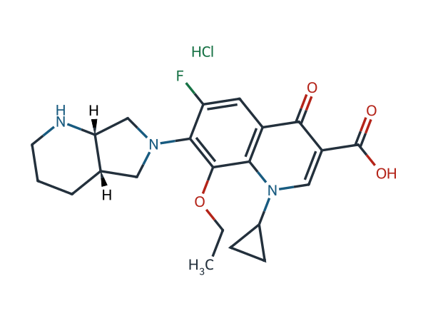 Moxifloxacin EP Impurity C HCl chemical structure