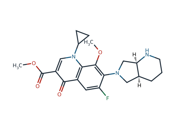Moxifloxacin EP Impurity H chemical structure