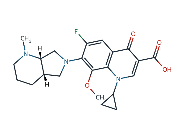 Moxifloxacin EP Impurity F chemical structure