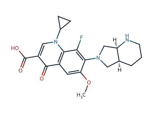 Moxifloxacin EP Impurity D chemical structure