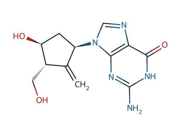 Entecavir EP Impurity A chemical structure