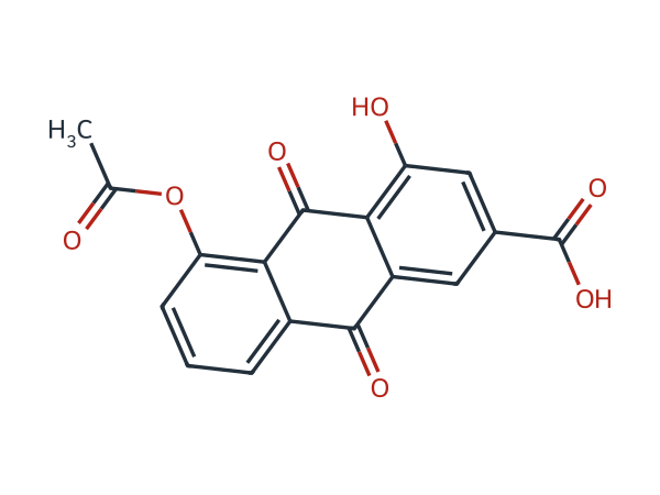 Diacerein EP Impurity D chemical structure