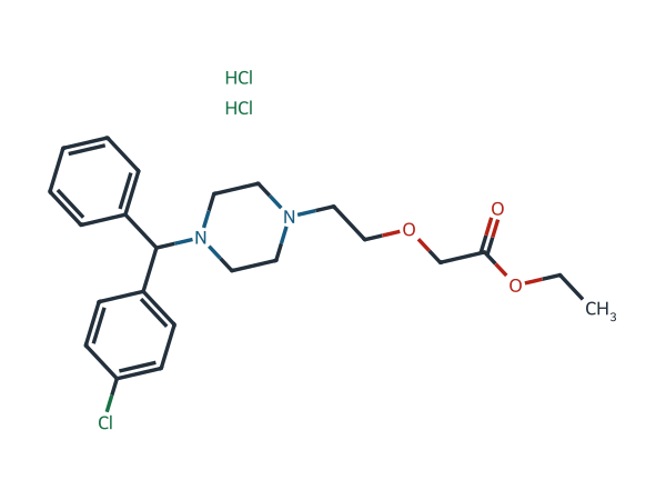Cetirizine USP Related Compound A DiHCI chemical structure