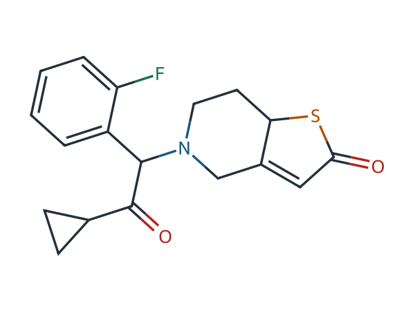 Prasugrel EP Impurity D chemical structure