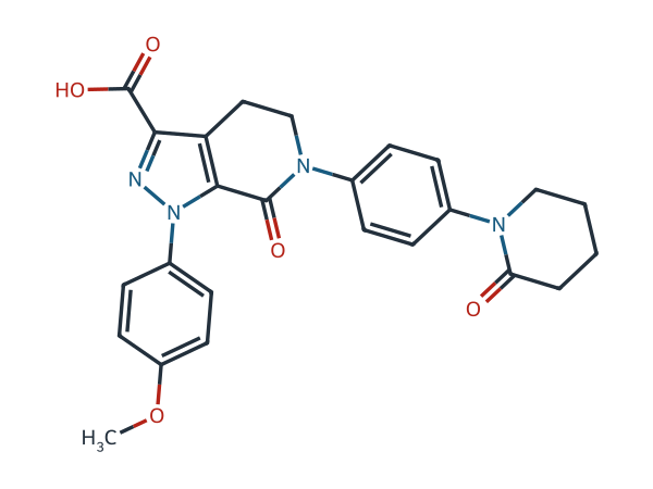Apixaban Impurity 1 chemical structure