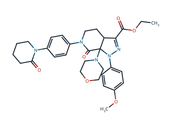 Apixaban Impurity 34 chemical structure