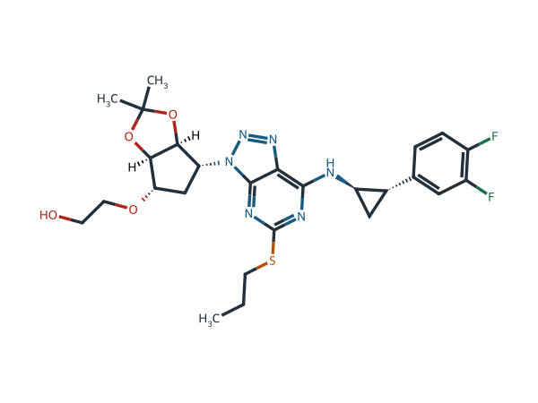 Ticagrelor EP Impurity D chemical structure