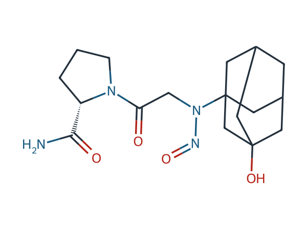 N-Nitroso Vildagliptin Impurity 82(S-Isomer) chemical structure