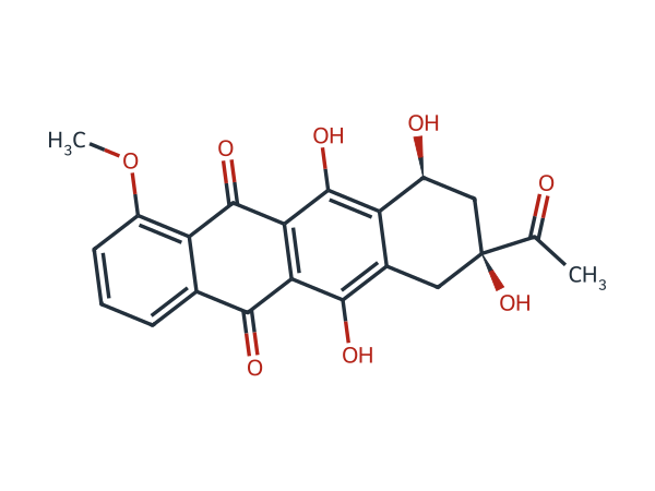 Epirubicin EP Impurity B chemical structure