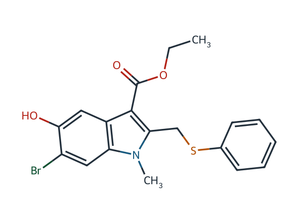 Arbidol Impurity 2 chemical structure