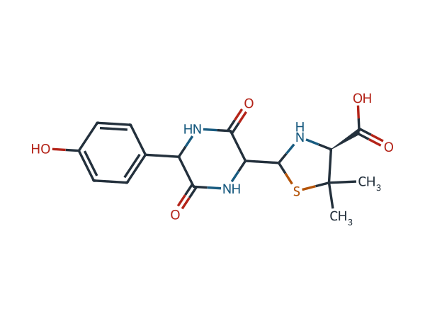 Amoxicillin EP Impurity C chemical structure