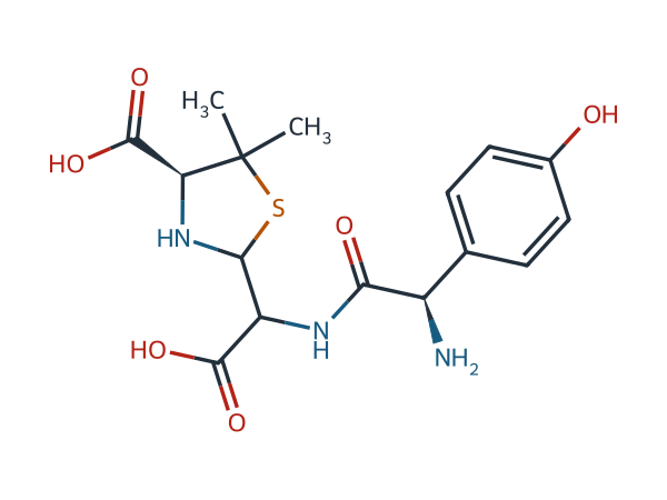 Amoxicillin EP Impurity D chemical structure