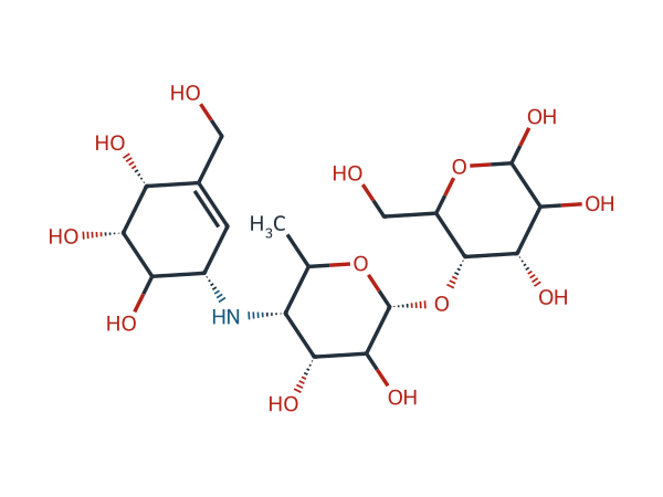 Acarbose EP Impurity D chemical structure