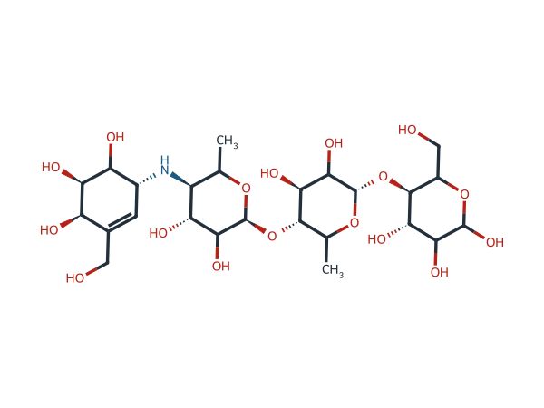 Acarbose EP Impurity H chemical structure