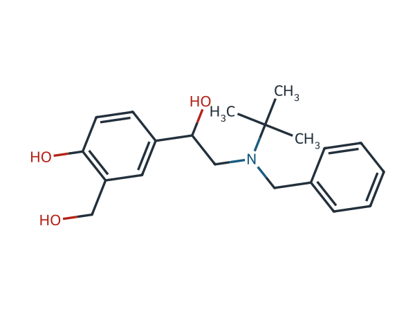 Salbutamol EP Impurity E chemical structure