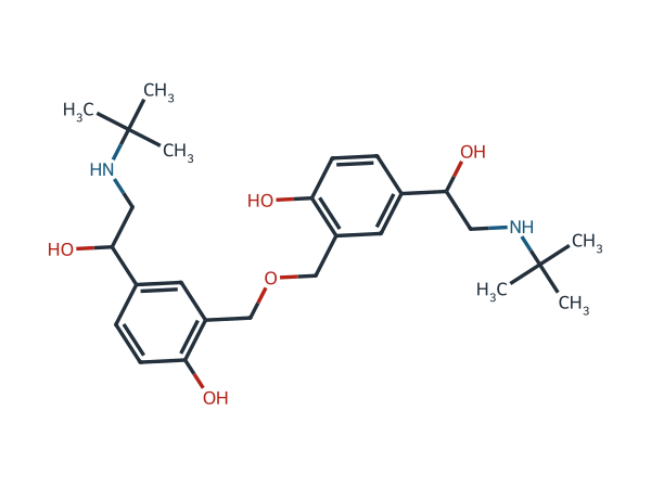 Salbutamol EP Impurity F chemical structure