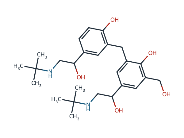 Salbutamol EP impurity N chemical structure