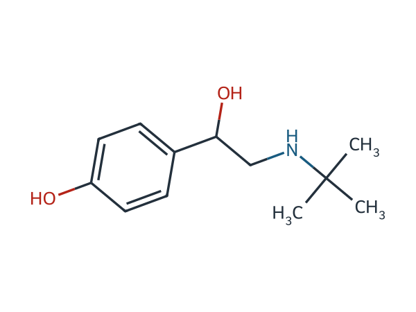 Salbutamol EP Impurity B chemical structure