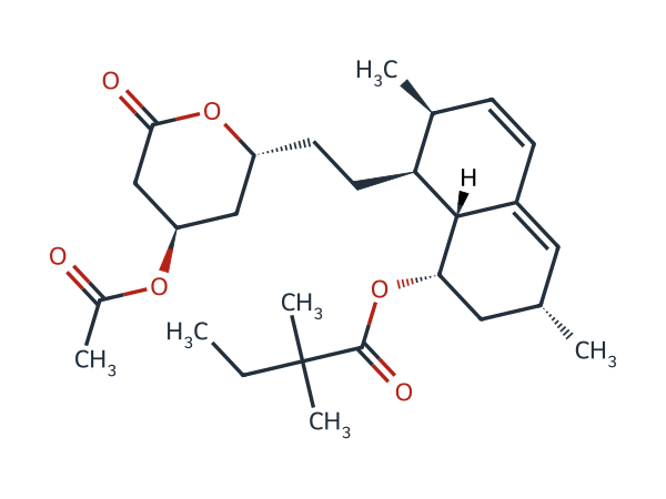 Simvastatin EP Impurity B chemical structure