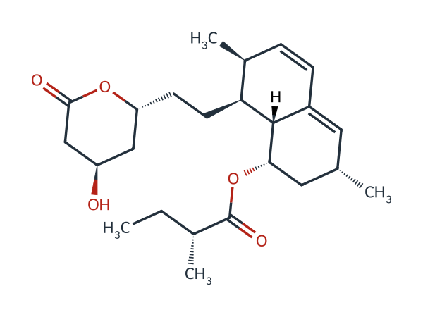 Simvastatin EP Impurity F chemical structure