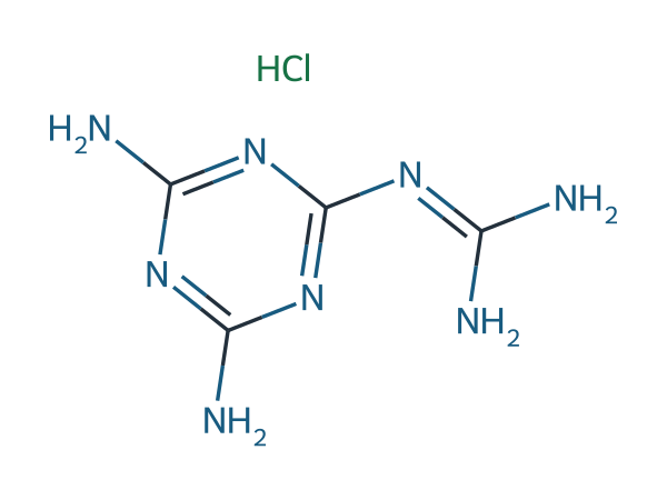 Metformin EP Impurity B Hydrochloride chemical structure