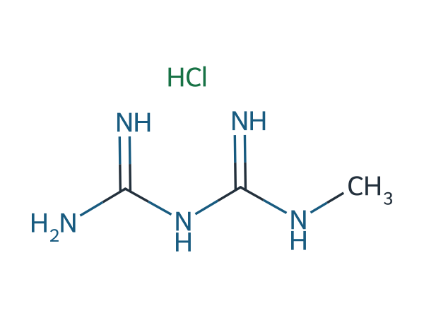 Metformin EP Impurity E HCl chemical structure
