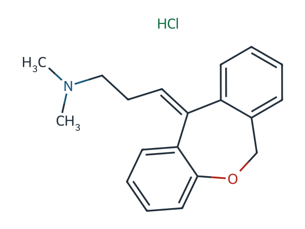 Doxepin EP Impurity D HCl ((Z)-Doxepin HCl) chemical structure