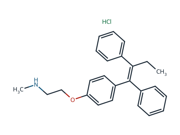 Tamoxifen EP Impurity F HCl chemical structure