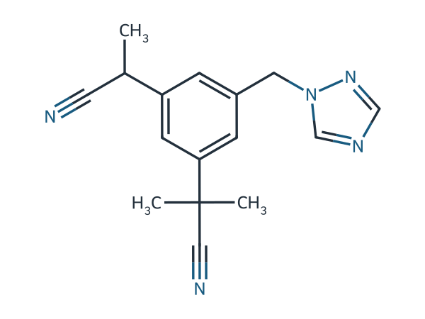 Anastrozole EP Impurity A chemical structure