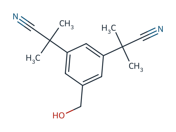 Anastrozole EP Impurity E chemical structure