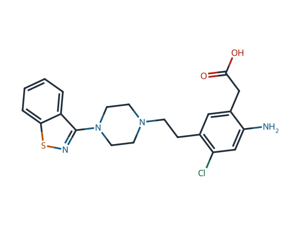 Ziprasidone EP Impurity C chemical structure