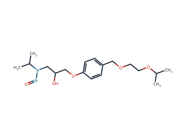 N-Nitroso Bisoprolol chemical structure