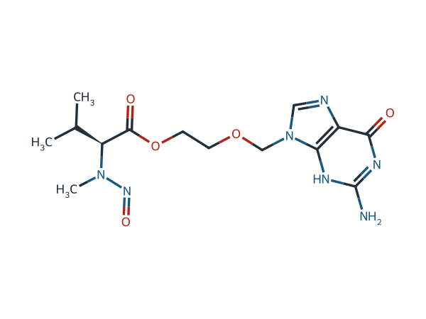 N-Nitroso Valaciclovir EP Impurity C chemical structure