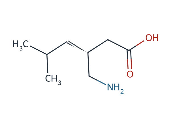 Pregabalin EP Impurity B/(R)-Pregabalin chemical structure