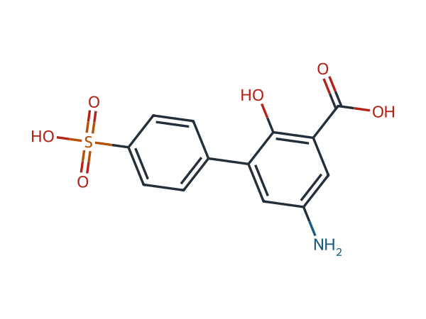 Mesalazine EP Impurity P chemical structure
