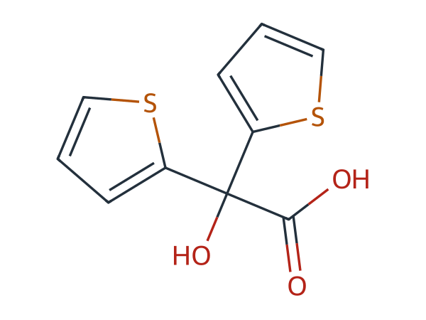 Tiotropium EP Impurity A chemical structure