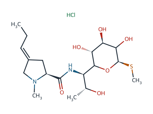 Lincomycin Hydrochloride EP Impurity B (Mixture of Z/E) HCl chemical structure