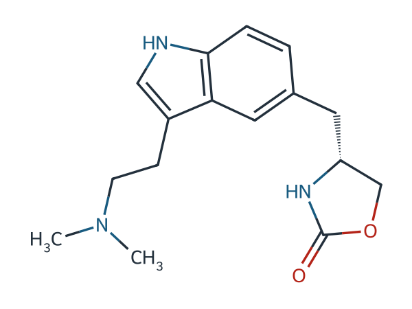 Zolmitriptan EP Impurity A chemical structure