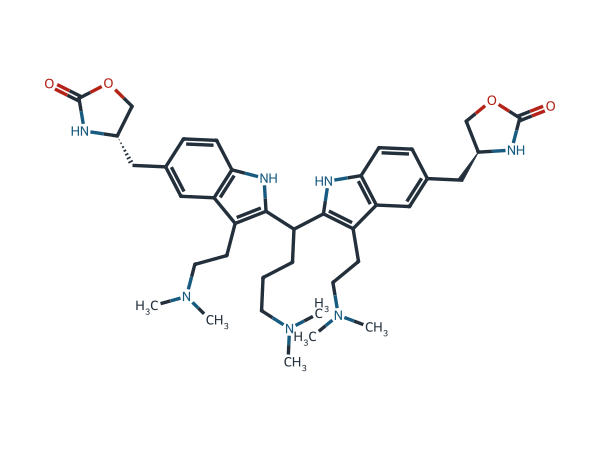 Zolmitriptan EP Impurity C chemical structure