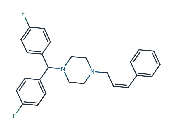 Flunarizine EP Impurity D（(Z)-Flunarizine） chemical structure