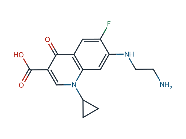 Ciprofloxacin EP Impurity C chemical structure