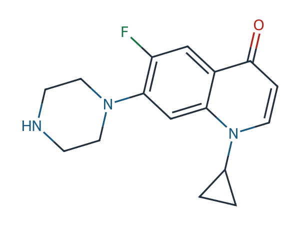 Ciprofloxacin EP Impurity E chemical structure