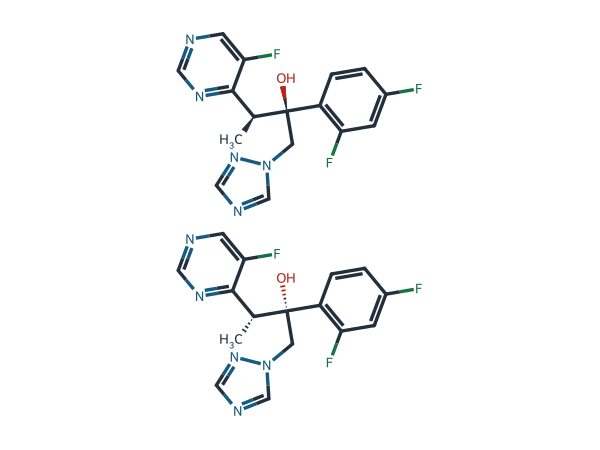 Voriconazole USP Related Compound A chemical structure