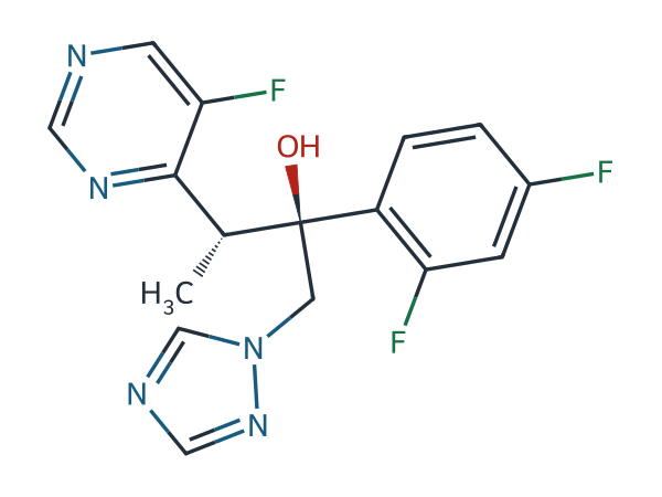 Voriconazole EP Impurity D(Voriconazole Related Compound B) chemical structure