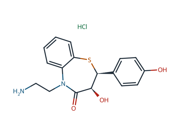 Diltiazem USP Related Compound H HCl chemical structure