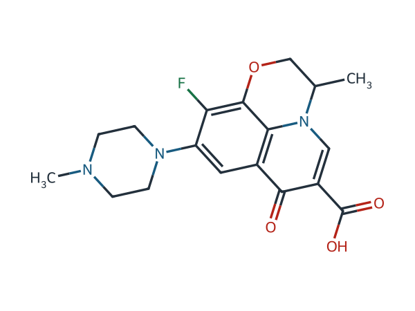 Ofloxacin EP Impurity D chemical structure
