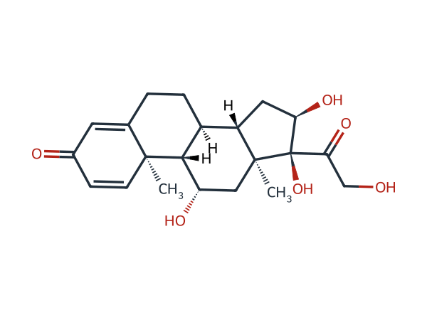 Budesonide EP Impurity A chemical structure