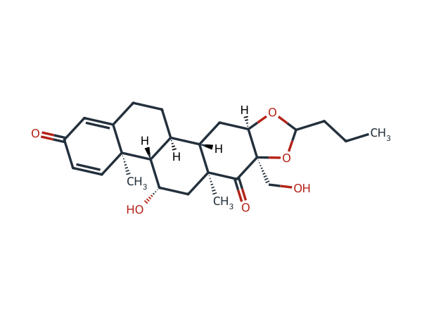 Budesonide EP Impurity C chemical structure