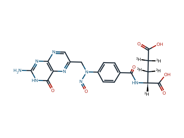 Folic Acid-D5 N-Nitroso chemical structure