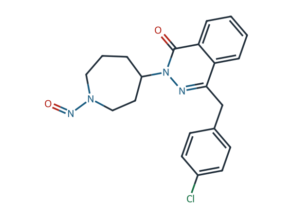 N-Nitroso N-Desmethyl Azelastine chemical structure